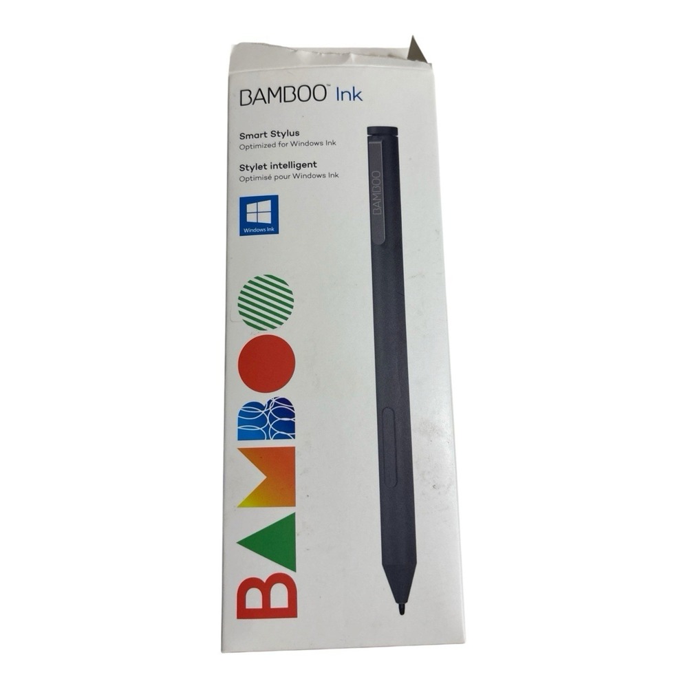 Wacom CS321AK Bamboo Ink Stylus - Black **Missing‎ Piece**